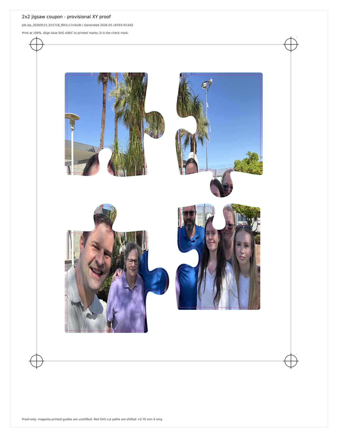 2x2 jigsaw coupon preview