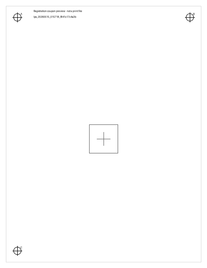 Registration coupon preview