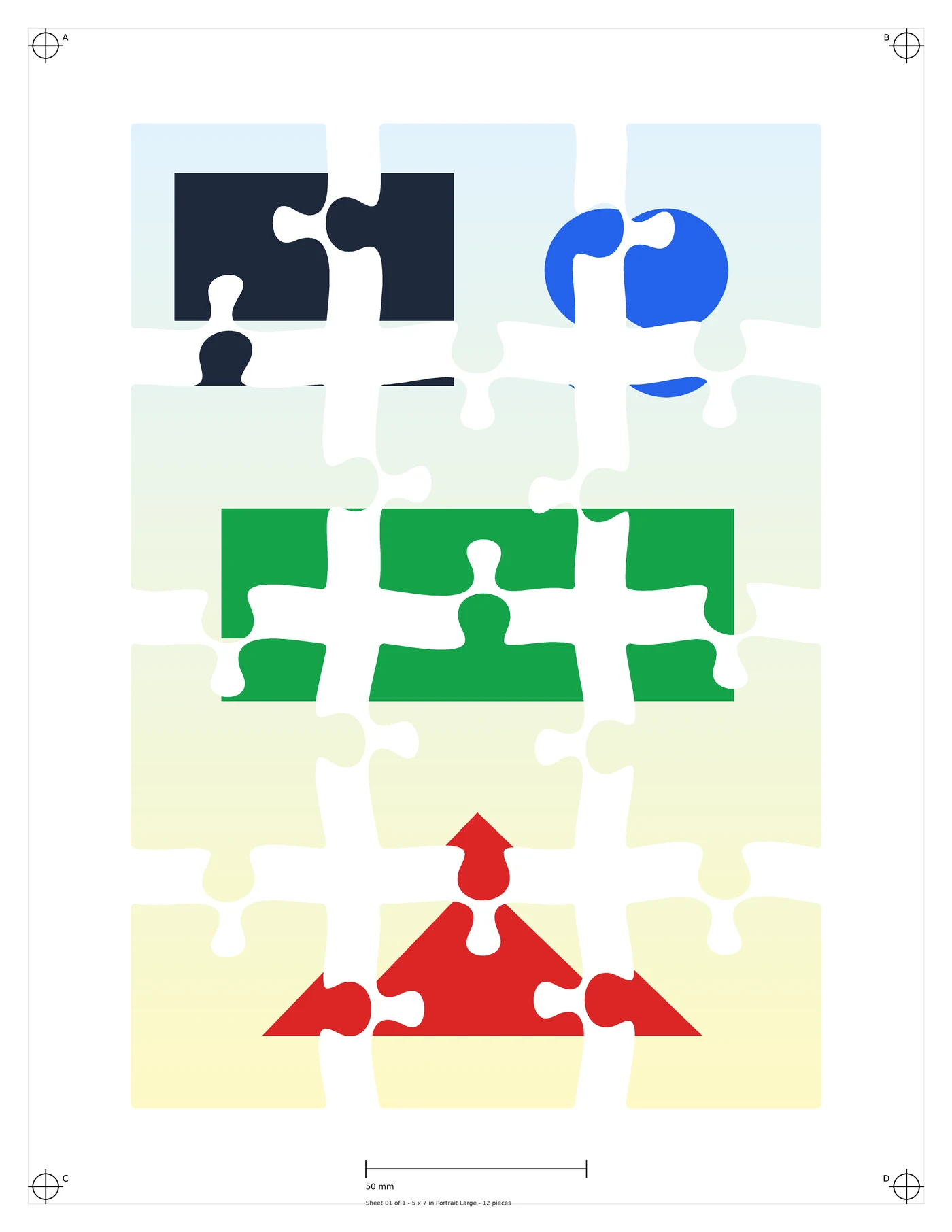 Print sheet image for final files