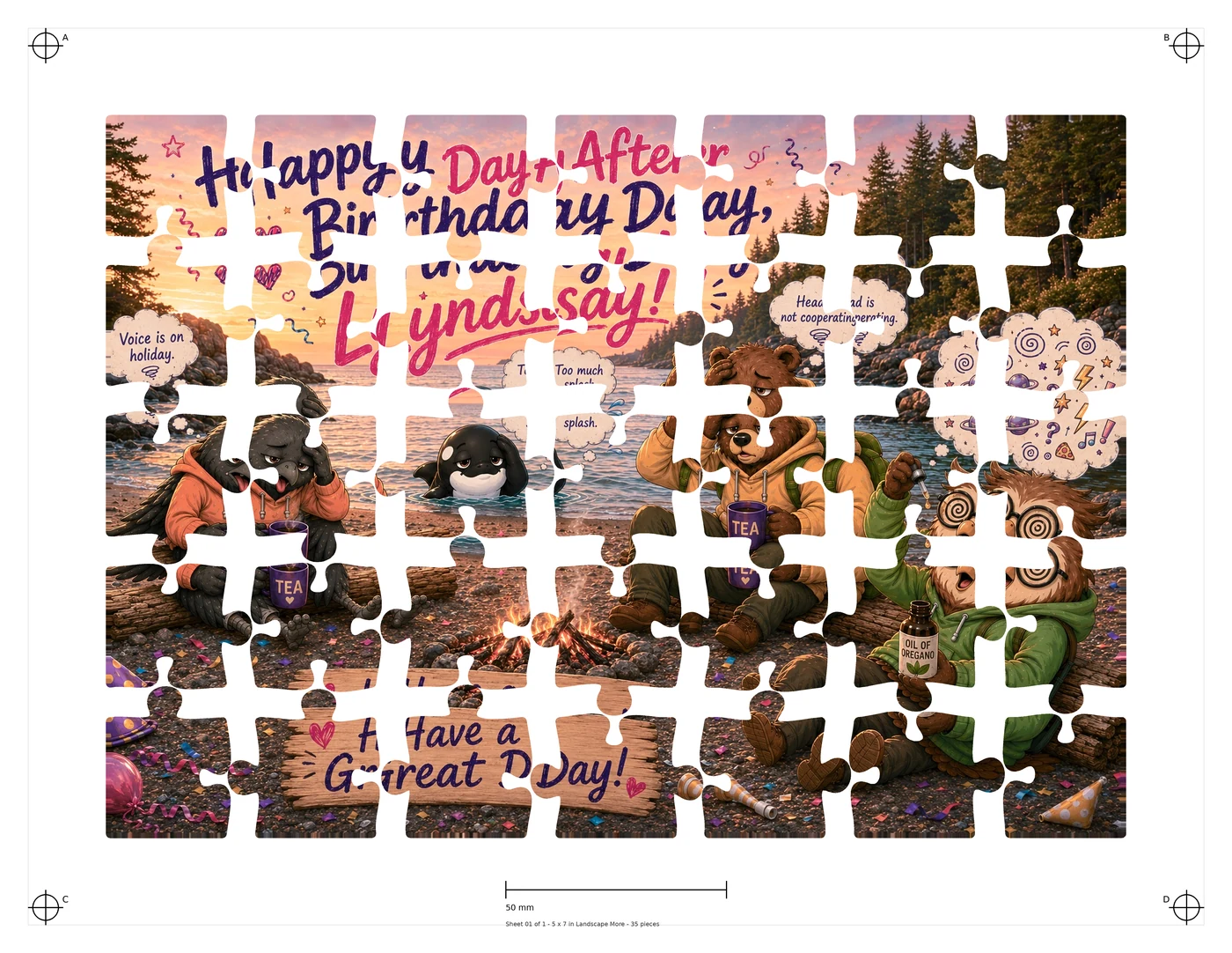 Print sheet image for final files